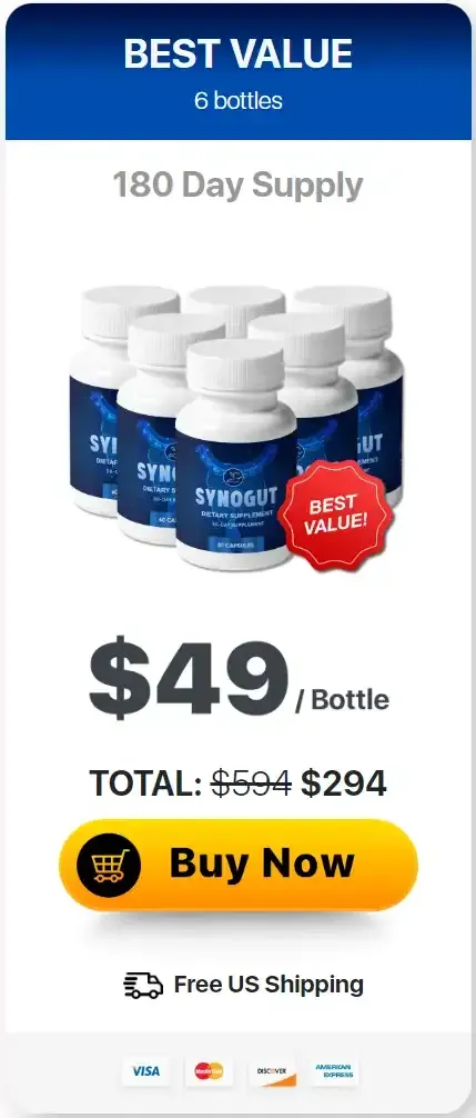 synogut sale 6 bottle