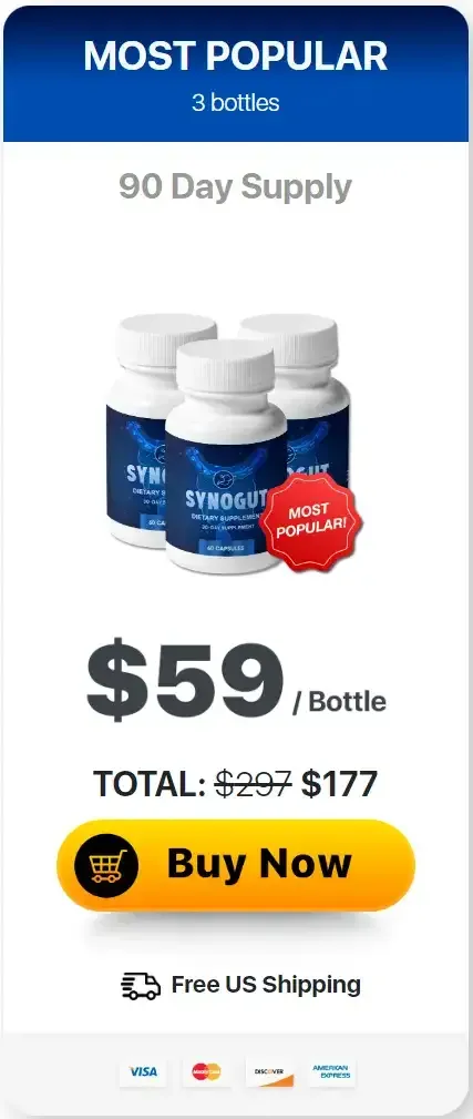 synogut sale 3 bottle
