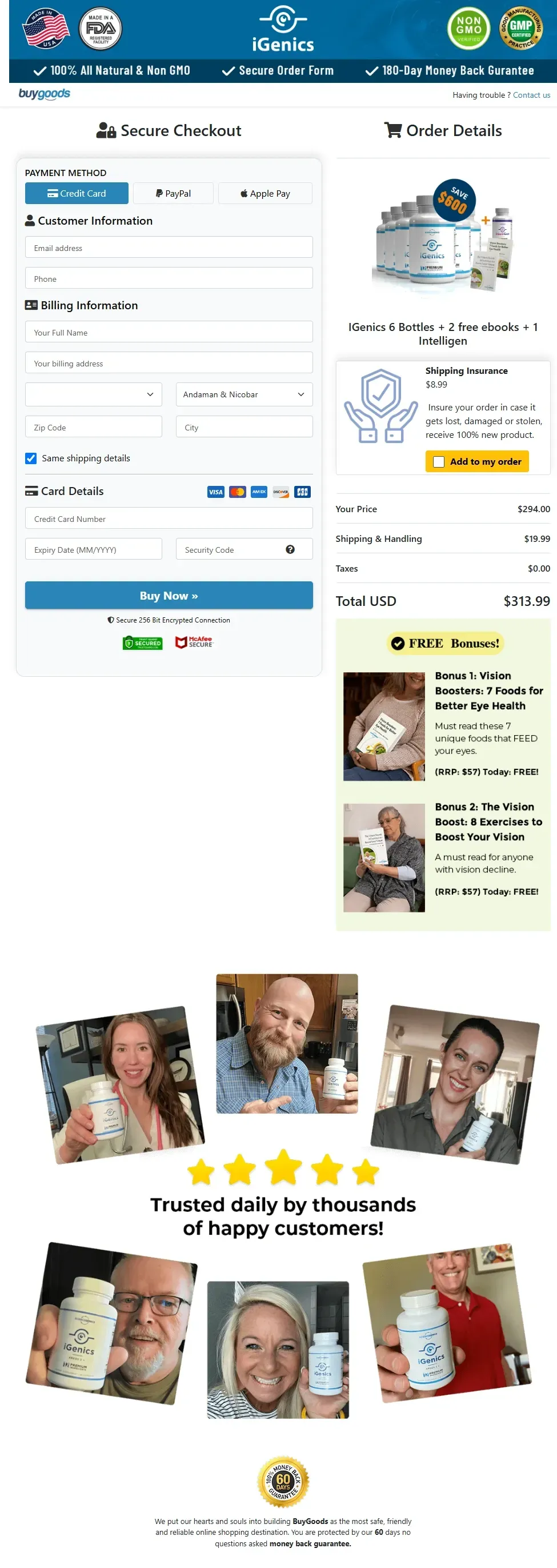 order page