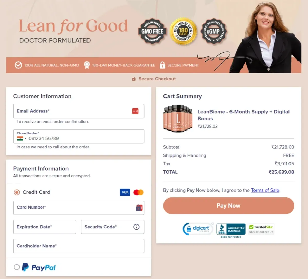 order page 