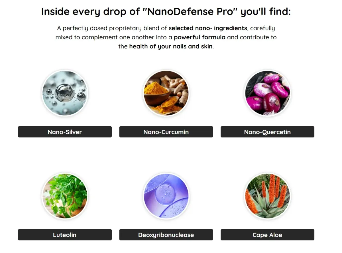 nanodefense pro ingredients