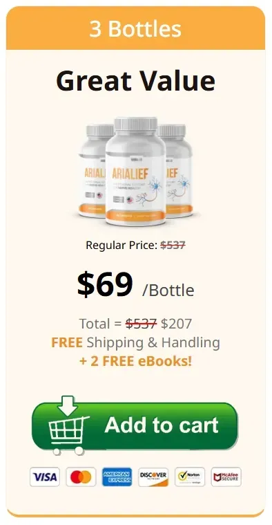 arialief 3 bottle