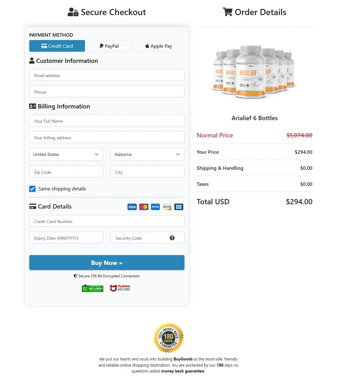 order page 