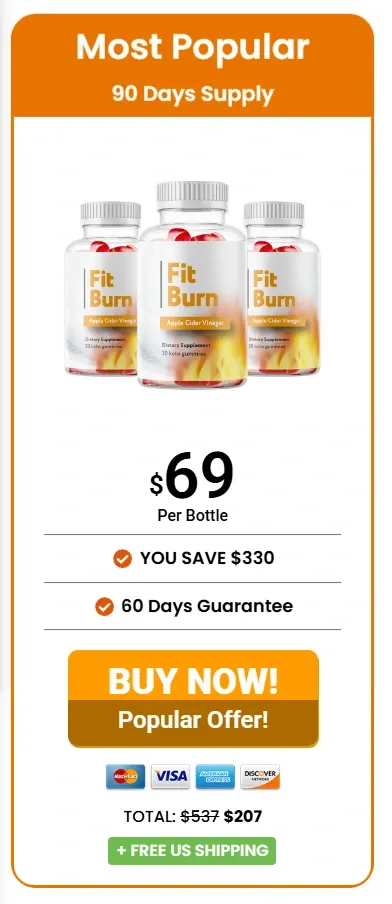 fit burn 3 bottle price