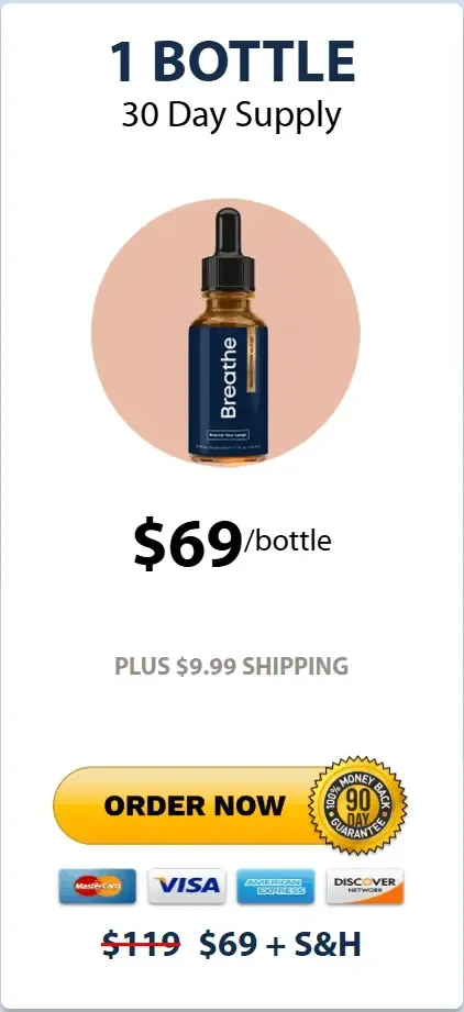 Breathe one bottle price