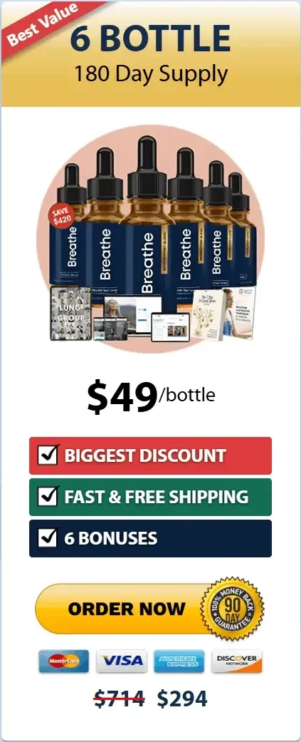 Breathe six bottle price