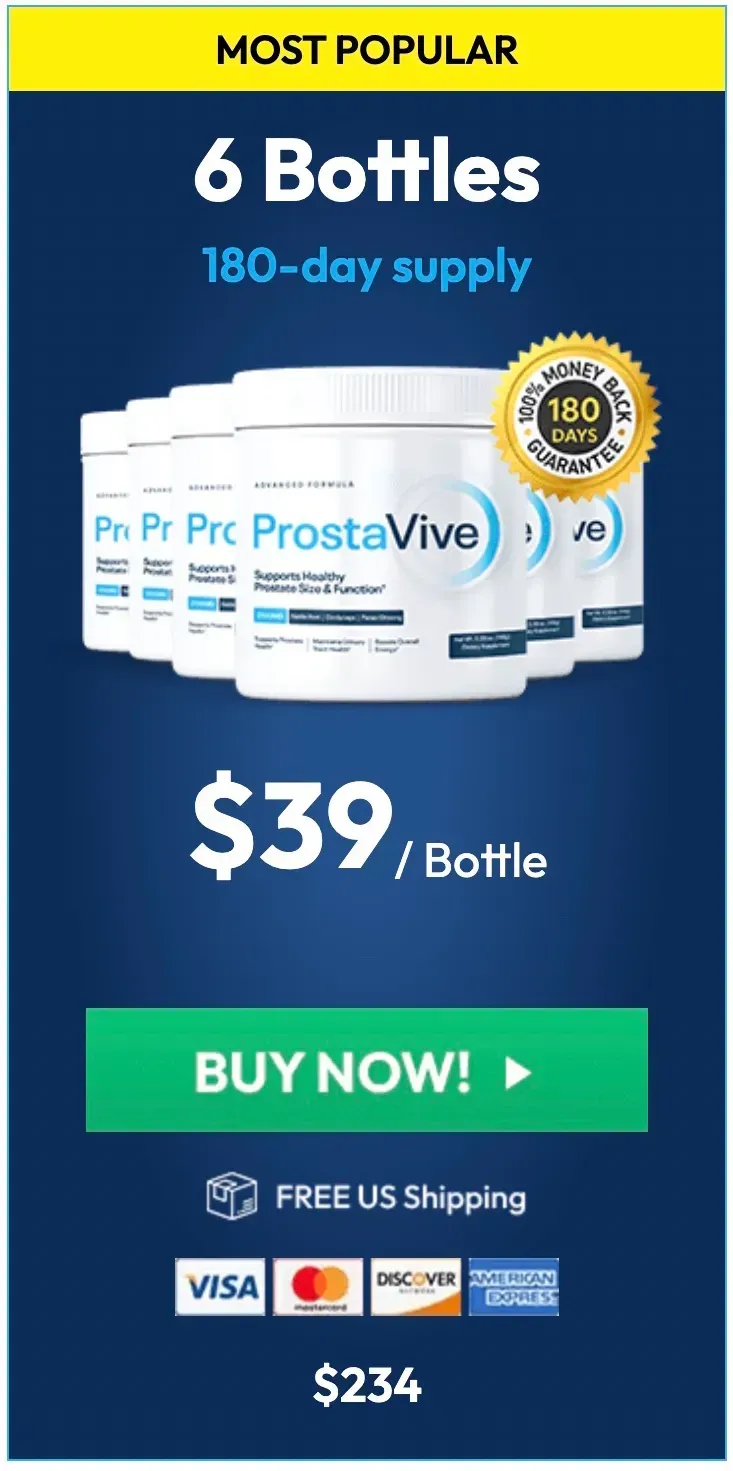 prostavive 6 bottle price
