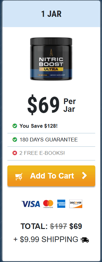 Nitric Boost one bottle price