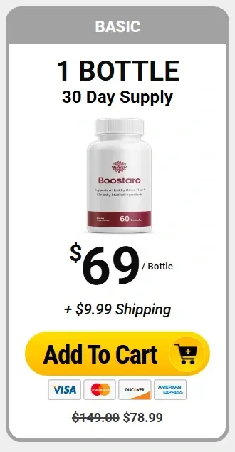 boostaro one bottle price
