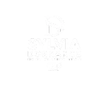 The image shows a logo for "Sylvia Dorrance Home Selling Team." It features a stylized "SD" monogram in black and blue, followed by the full team name in bold blue text with a horizontal line underneath.