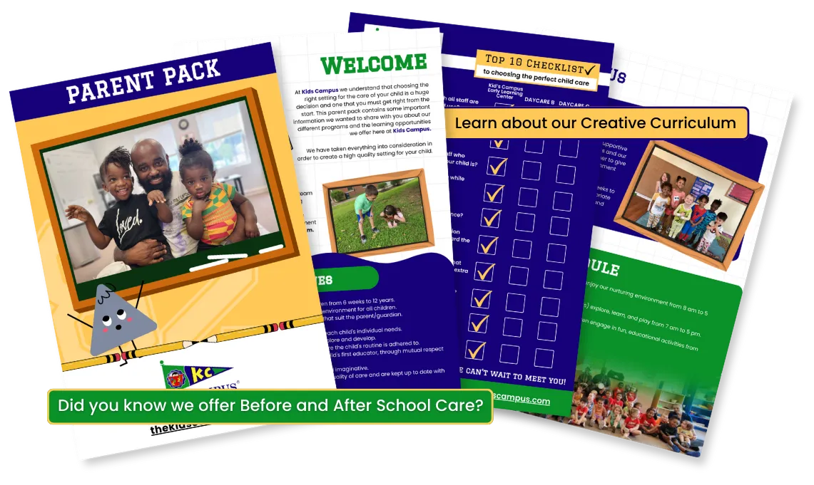 Free parent information pack about daycare in Dunkirk, MD