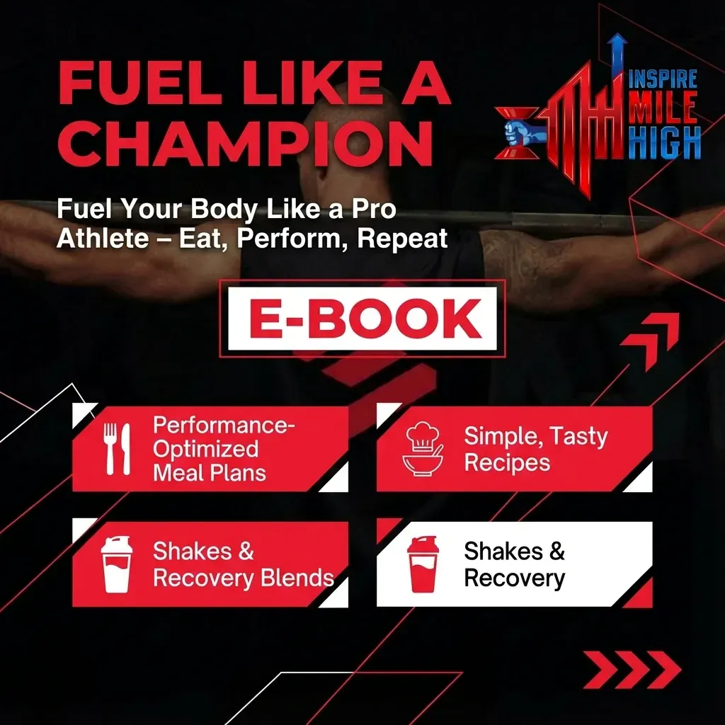 Elite Athlete Blueprint - Fuel Like a Champion eBook | Performance Meal Plans, Athlete-Friendly Recipes & Recovery Shakes