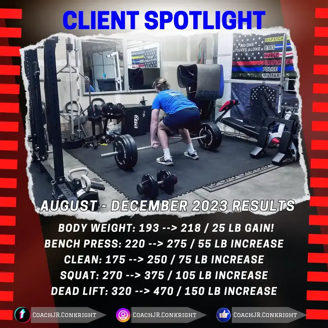 Coach JR - Client Results