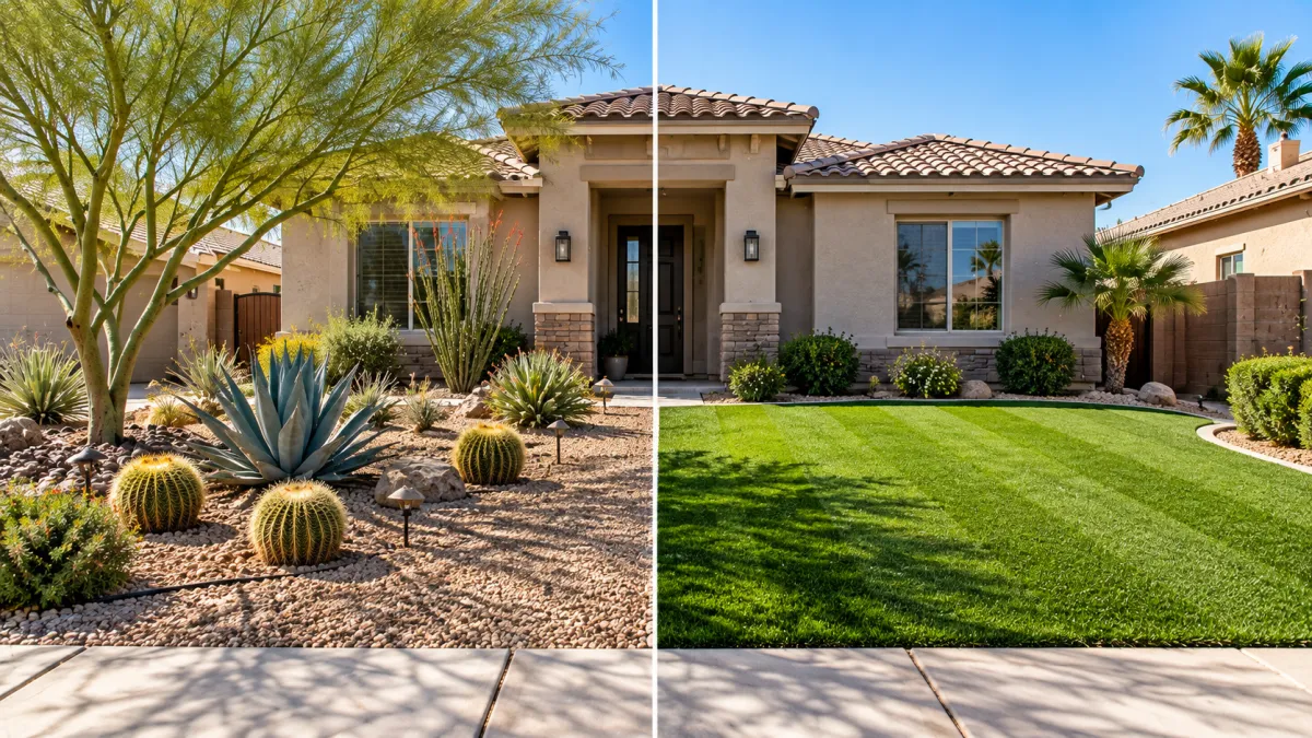 Xeriscaping vs. Artificial Turf: Which Saves More Water in Arizona?
