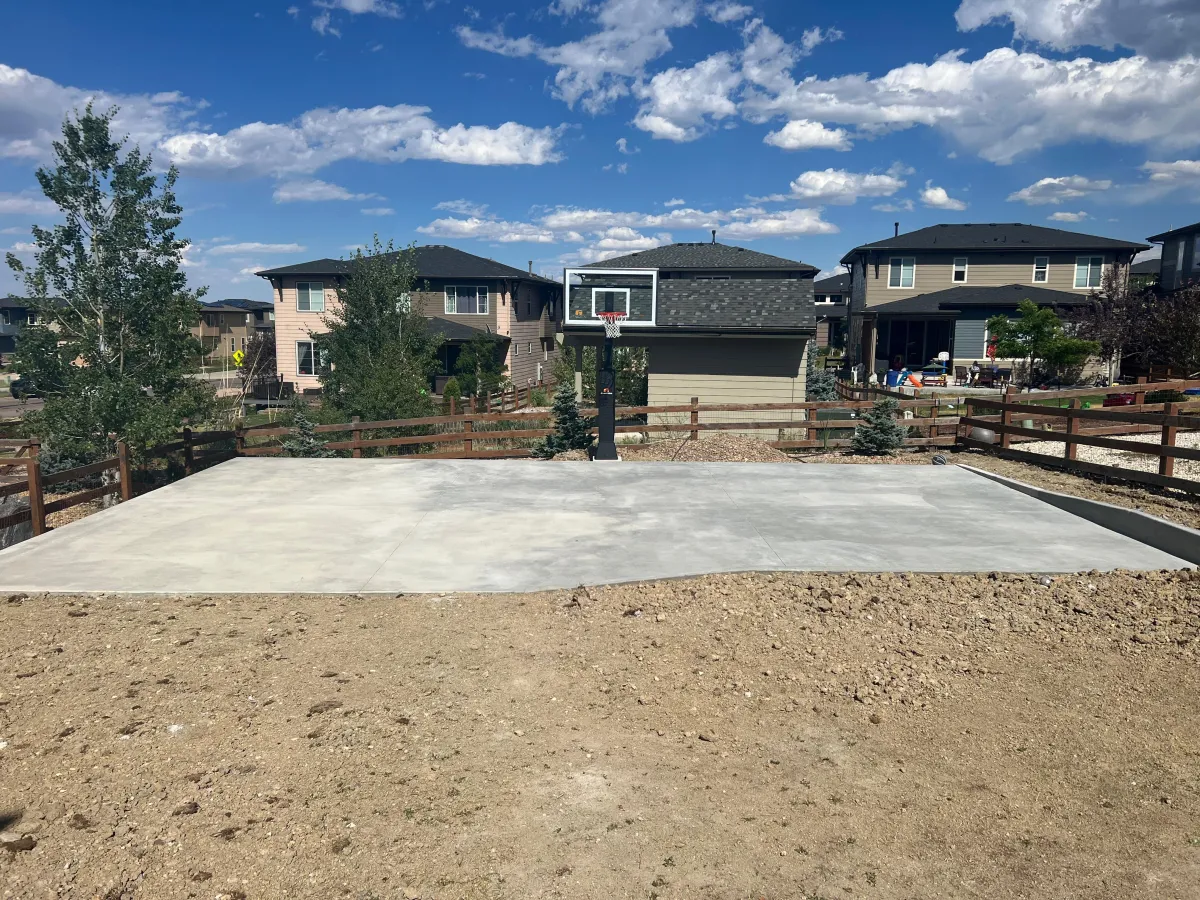 Concrete Installation Project by Sycamore Hardscapes in Golden Colorado