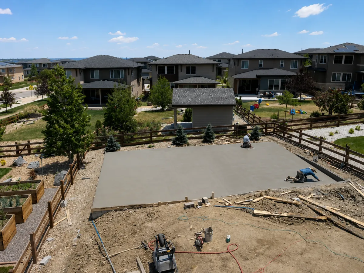 Residential Concrete Contractor in Boulder Colorado