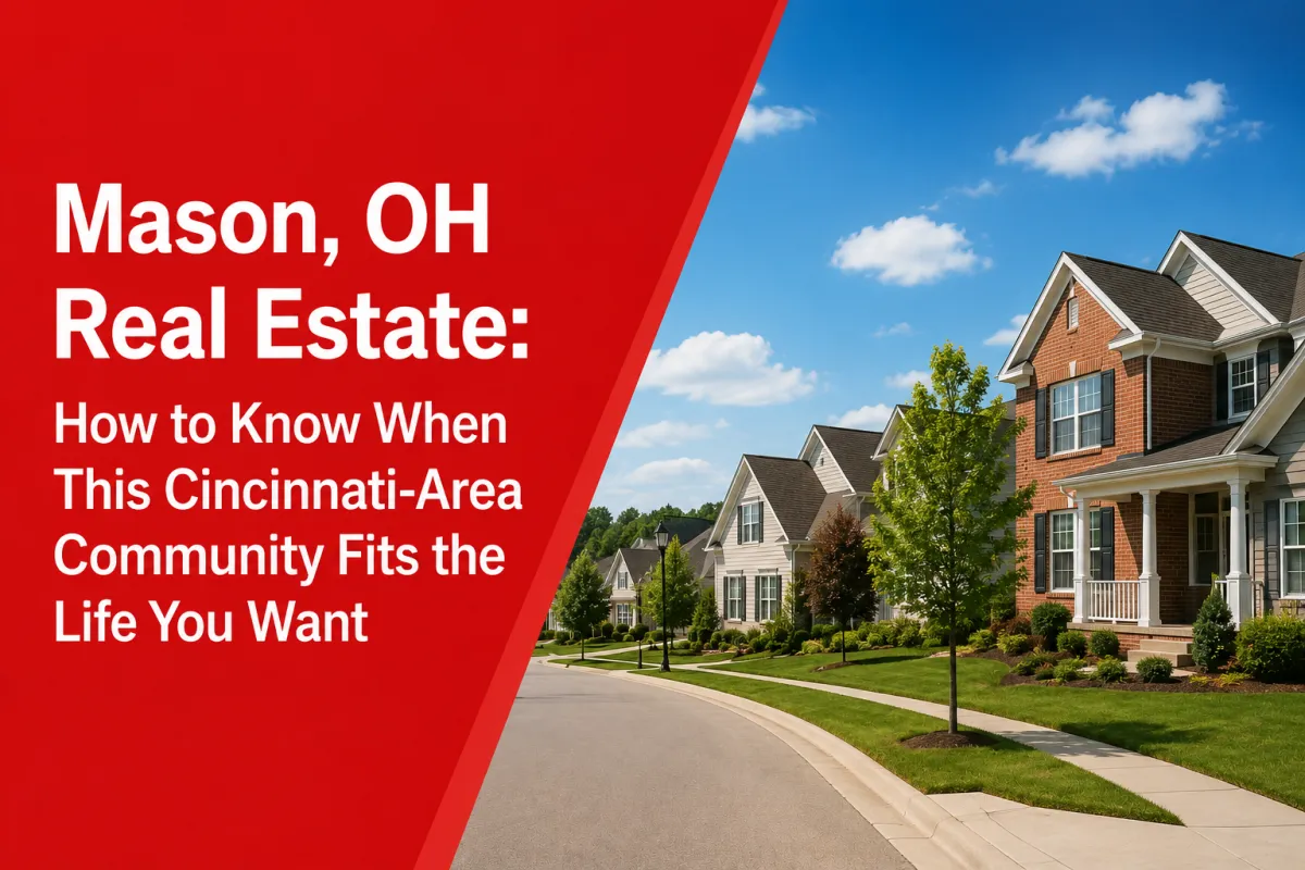 Mason, OH Real Estate: How to Know When This Cincinnati-Area Community Fits the Life You Want