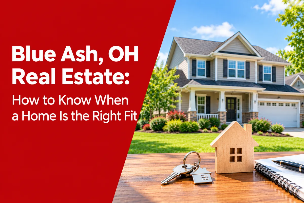Blue Ash OH real estate agent helping buyers find the right fit home