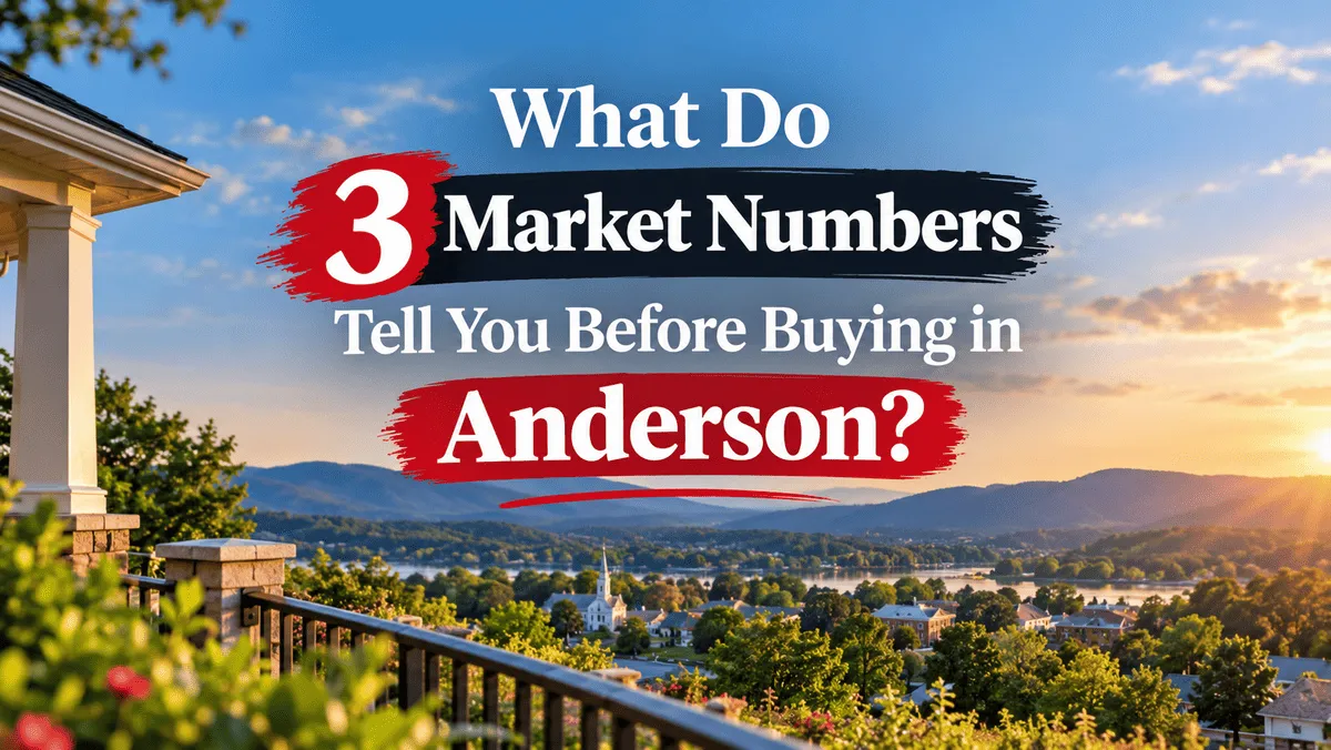 Three market numbers Anderson home buyers should check