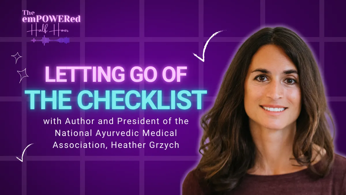 Letting Go of the Checklist