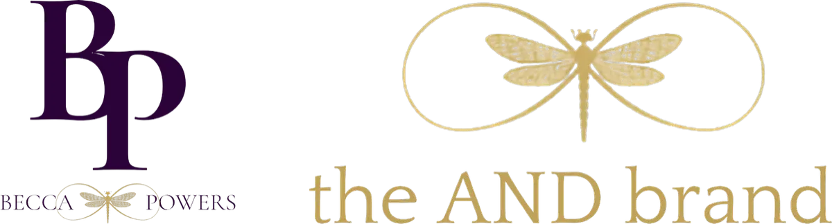 Becca Powers® and The AND Brand™ logos