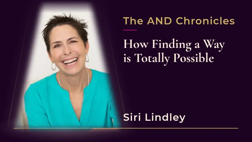 How Finding a Way is Totally Possible with Siri Lindley