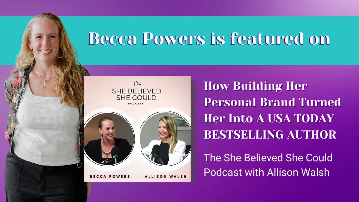 💜 How Building Her Personal Brand Turned Her Into a USA TODAY Bestselling Author