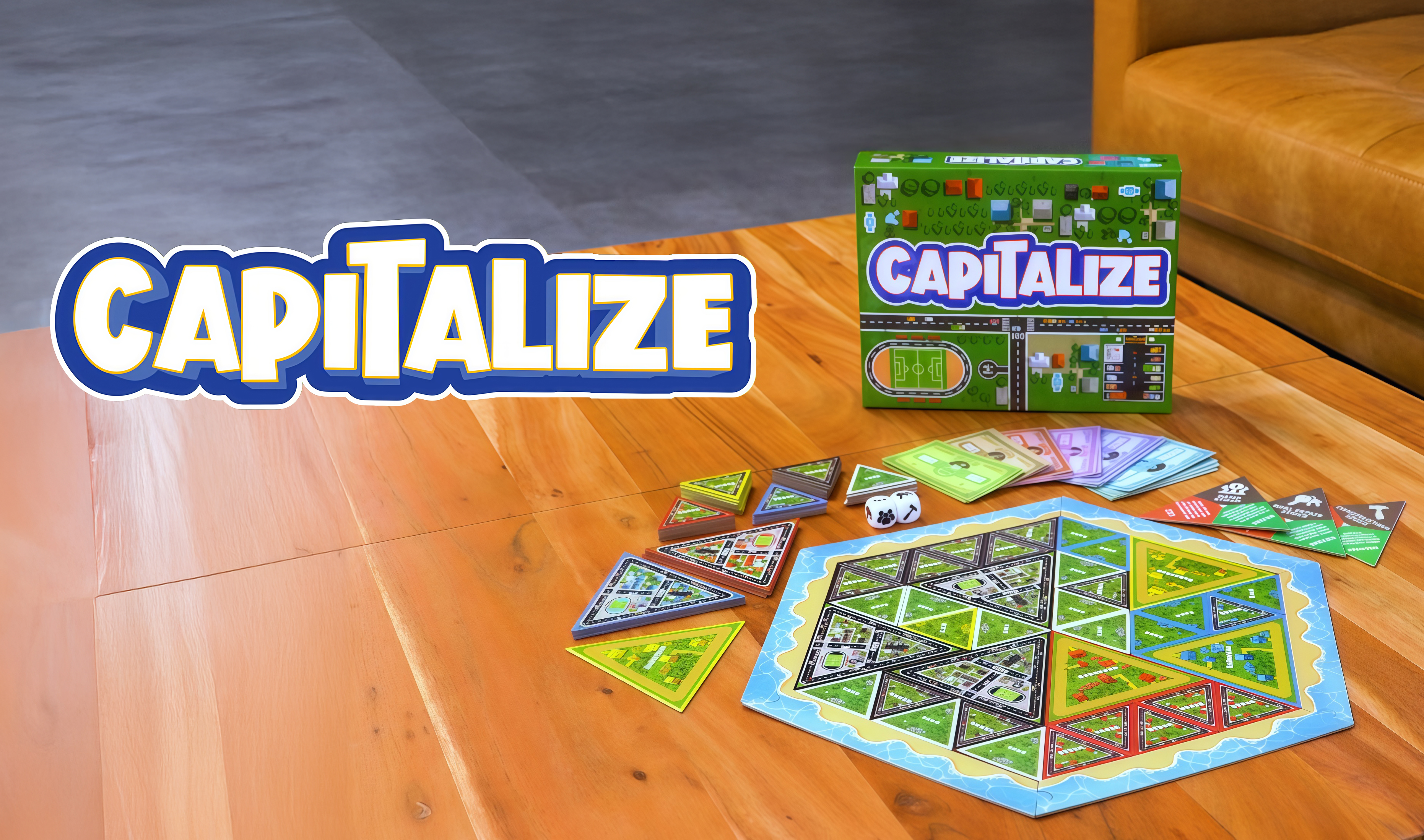 Capitalize Board Game Kickstarter Thumbnail