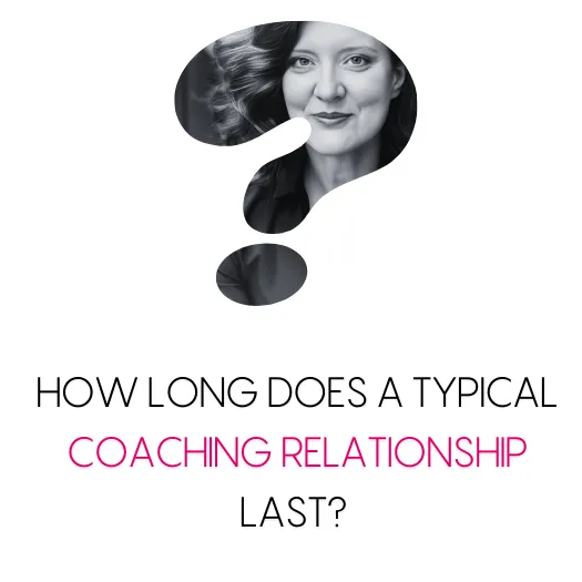 Vanessa Cardenas outlining the duration of a typical coaching relationship.