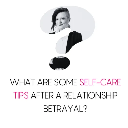 Vanessa Cardenas, Betrayal Recovery Specialist, providing self-care tips after a relationship betrayal, emphasizing the importance of emotional healing and personal growth