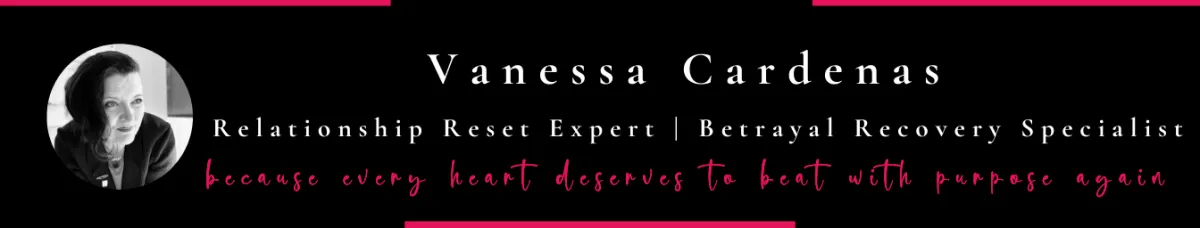 A professional portrait of Vanessa Cardenas, Relationship Recovery Expert and Betrayal Recovery Specialist, offering personalized support in Westchester County and nearby areas, including 10566, 10524, and The Atrium at Charles Point. Vanessa is dedicated to helping individuals and couples rebuild trust, strengthen communication, and cultivate thriving relationships