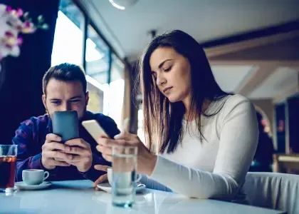Couple navigating recurring communication problems and emotional distance in their relationship