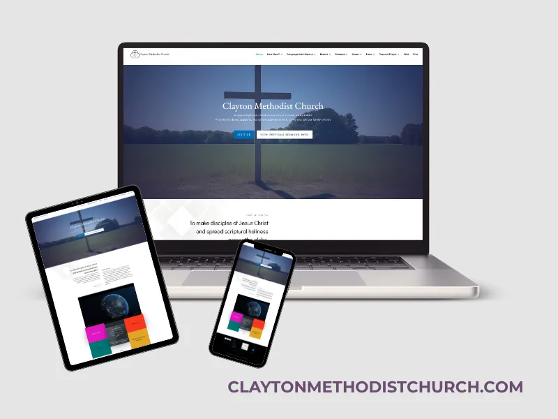 Clayton Methodist Church Communications Ecosystem Sample