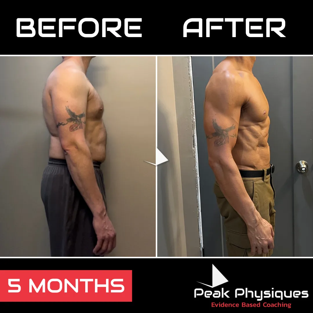 Peak Physiques - Client Transformation Side (Ryan White)