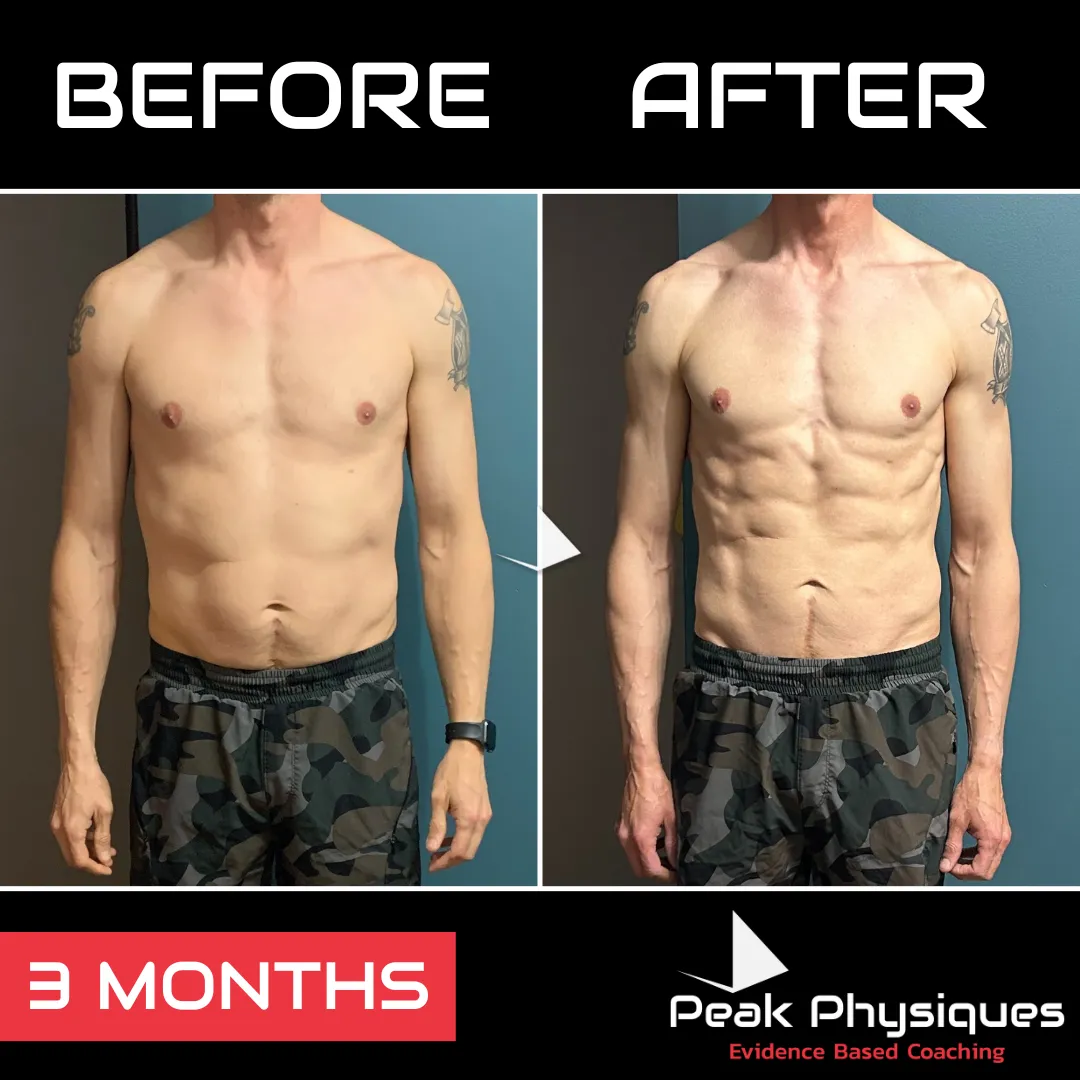 Peak Physiques - Client Transformation Front (Travis Van Meer)