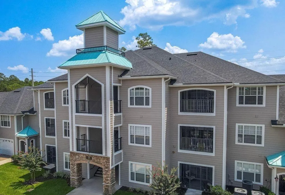 Exterior commercial painting project in Jacksonville, FL by Top Coat Painting Jax