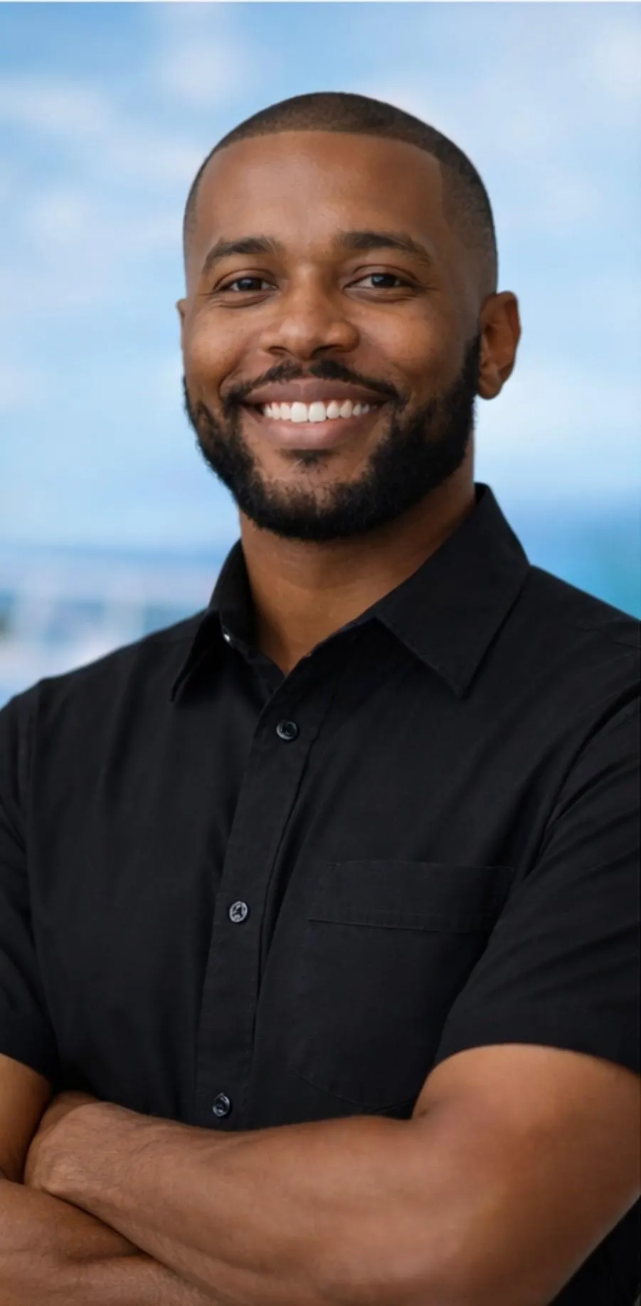 Professional painting crew lead applying interior paint in Jacksonville, FL