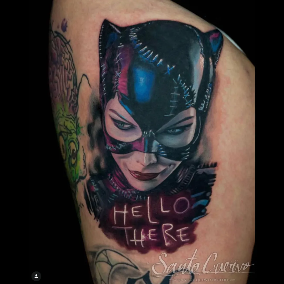 Tattoo by Santo Cuervo Tattoo Collective