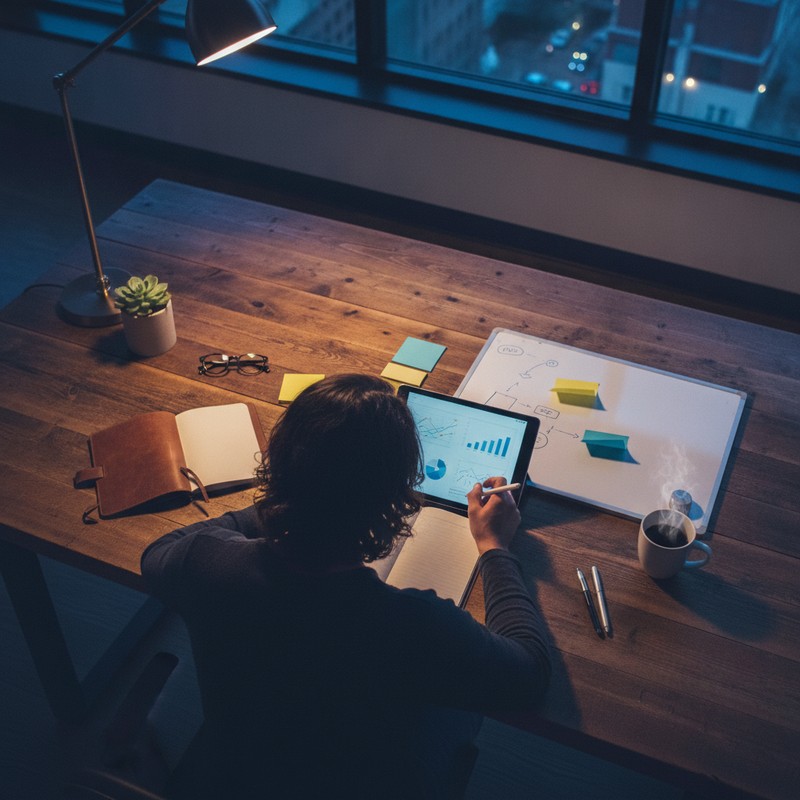 Business consultant meeting with small business owner
