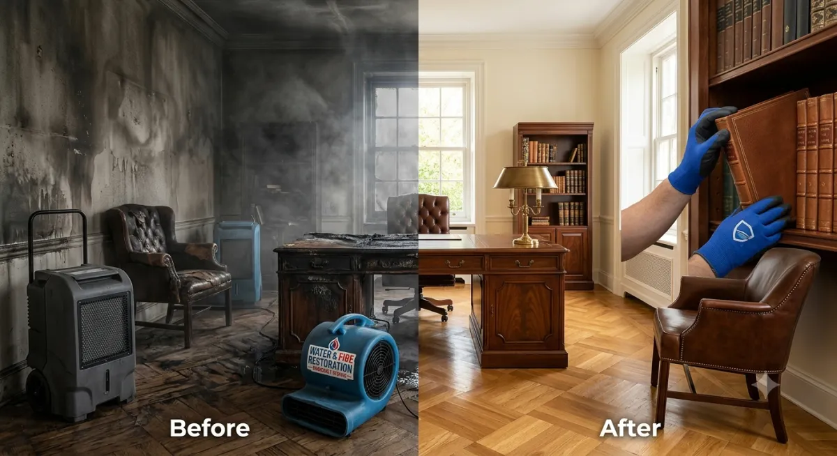 Water & Fire Damage Restoration in Philadelphia