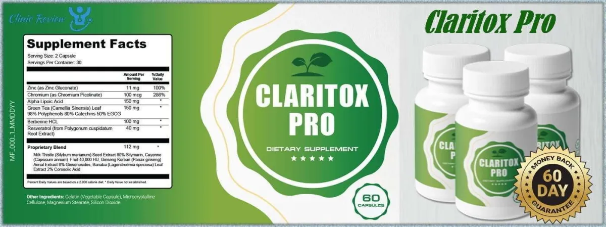 Claritox Pro supplement