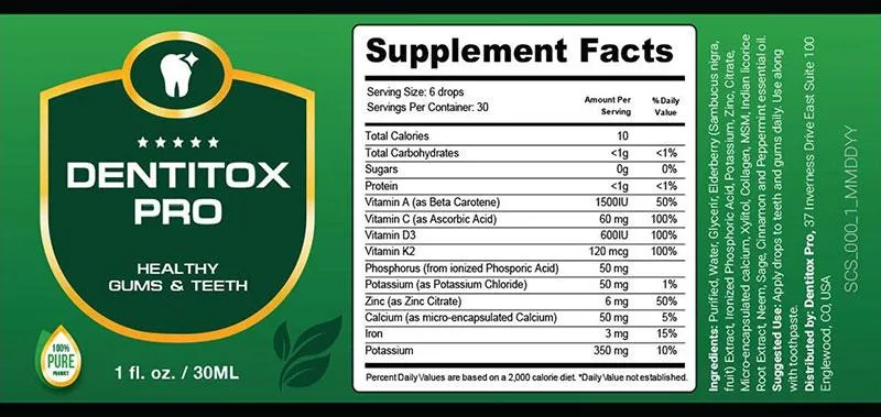 supplement facts