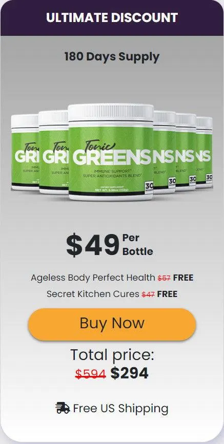 tonicgreens 6 bottle