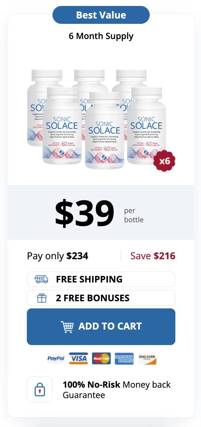 sonicsolace 6 bottle