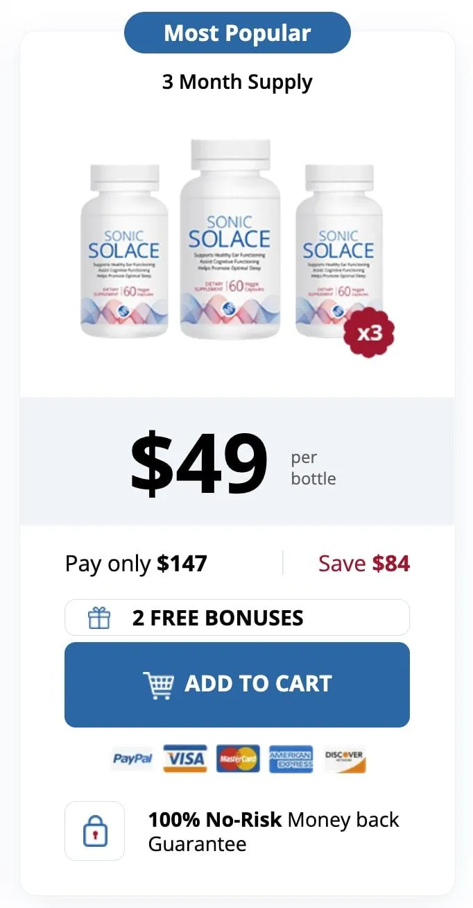 sonicsolace 3 bottle