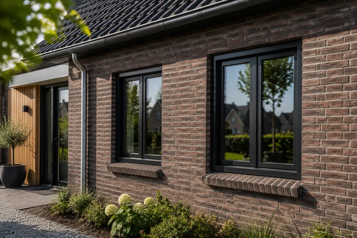 Montageteam plaatst isolatieglas