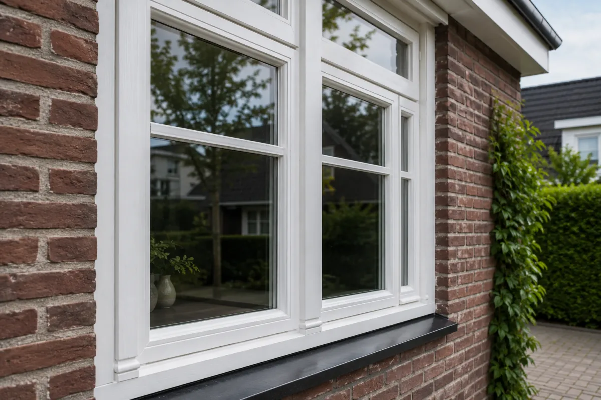 Montageteam plaatst isolatieglas