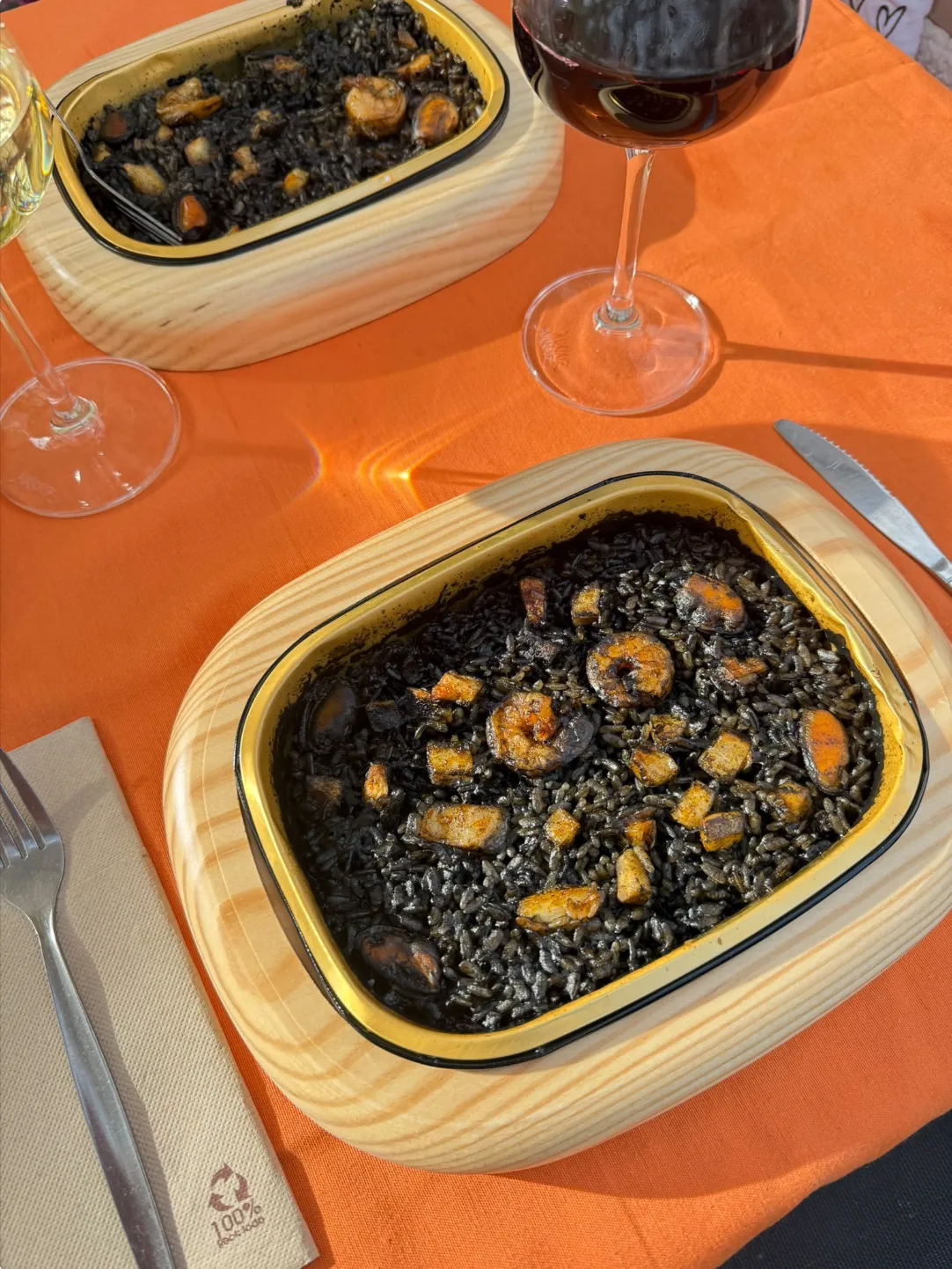 Arroz Negro del Nacional - Plato Estrella