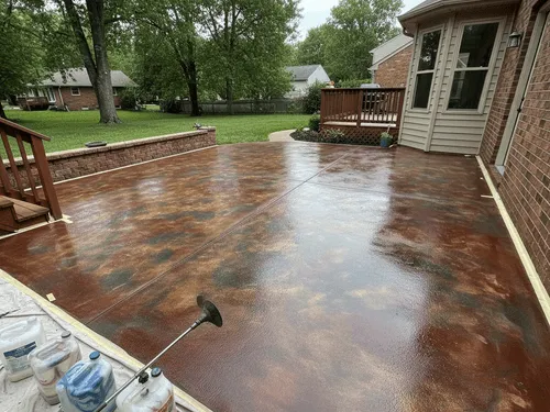 Concrete Staining in Allentown, PA