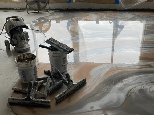 Allentown, PA Metallic Epoxy Flooring